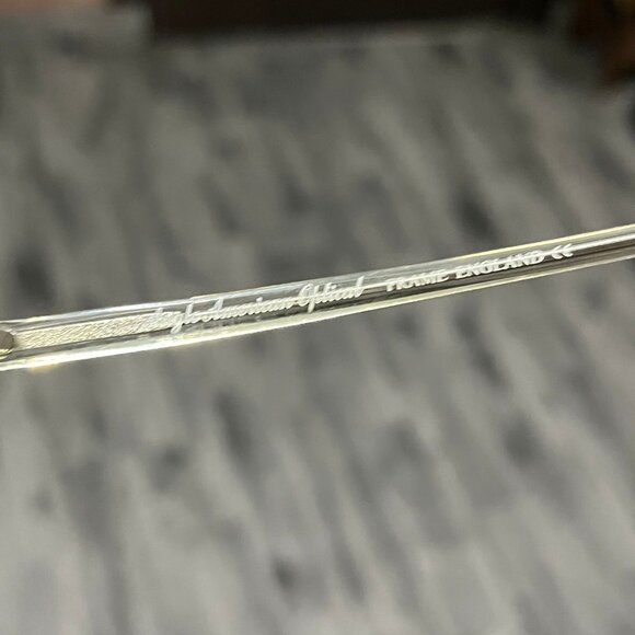 Authentic ANGLO AMERICAN EYEWEAR MOD 116 DB 50 20 ~ Vintage Made in England - Picture 4 of 6